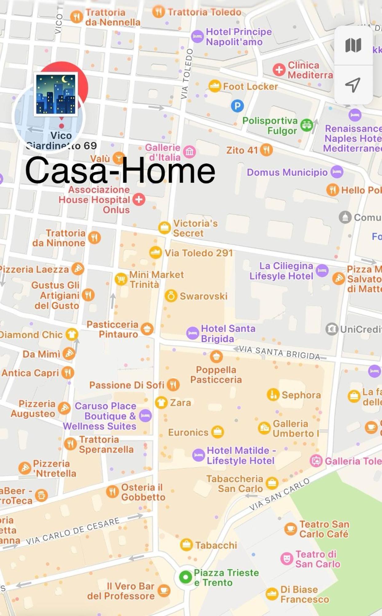 那不勒斯La Casa Di Sarah Aspetta Voi公寓 外观 照片